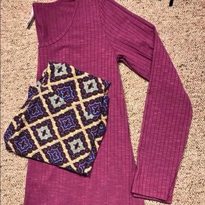 LuLaRoe XS Lynnae and OS